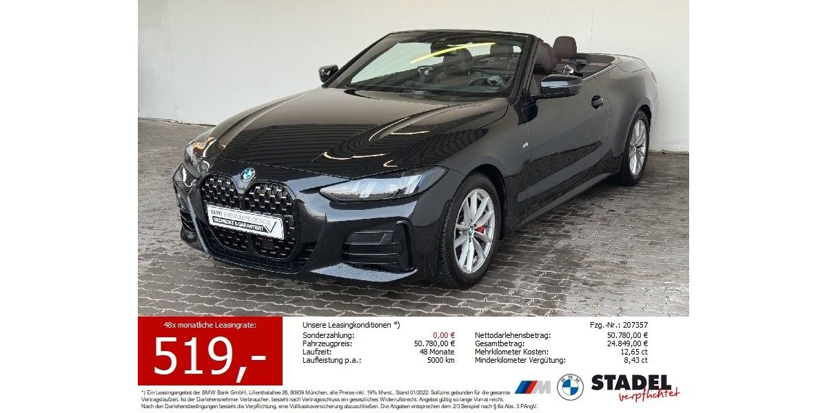 BMW 430 26.100 km 57.849 &euro; Heilbronn 74074